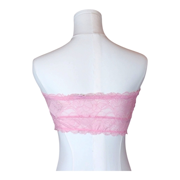 Free People Blushing Garden Lace Bandeau Bralette Strapless Multiple Sizes NWT - Picture 3 of 6